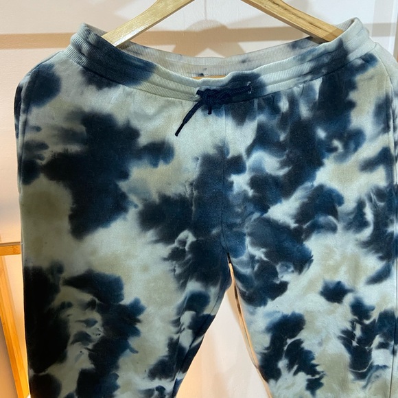 THE DROP Multi Tie Dye Fleece Drawstring Sweatpants Jogger’s. Size-M - Picture 9 of 10